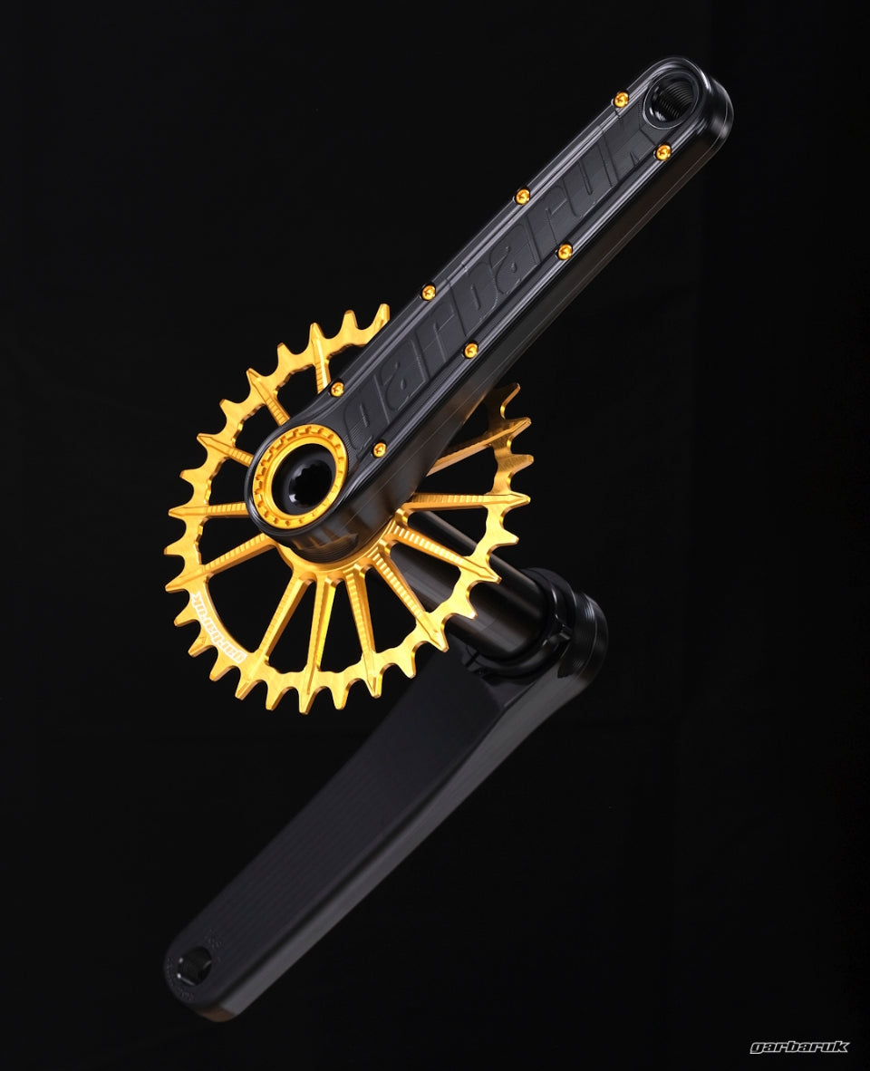 Garbaruk Enduro Crankset 165mm Length 30mm Spindle Diameter