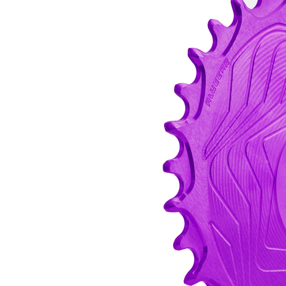 Alugear Aero Round Boost for SRAM 3-bolts MTB Chainring
