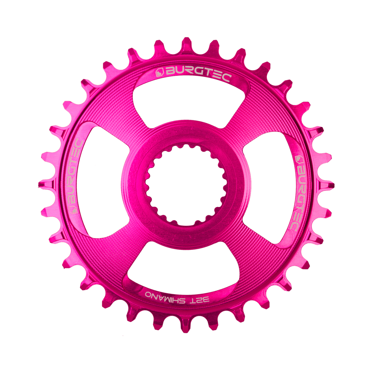 Burgtec Round Thick Thin Chainring for Shimano Direct Mount