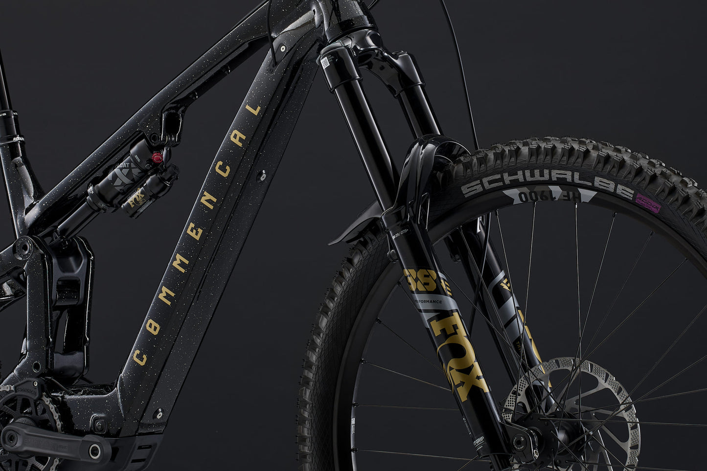 COMMENCAL META POWER SX 400 ESSENTIAL GLITTERY BLACK