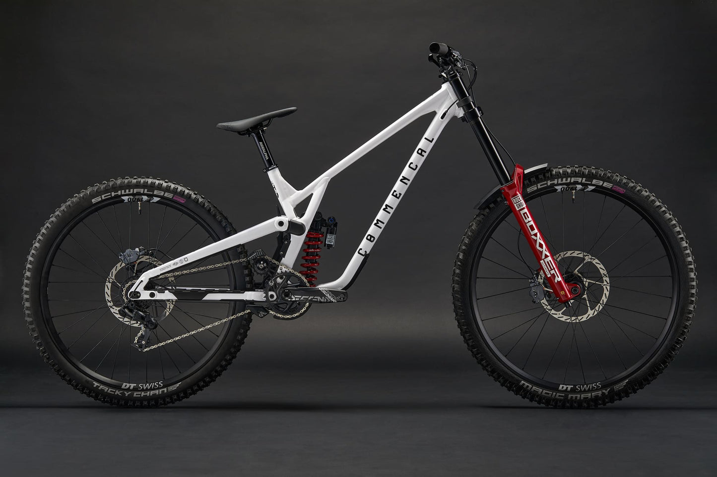 COMMENCAL SUPREME DH V5 ROCKSHOX PURE WHITE
