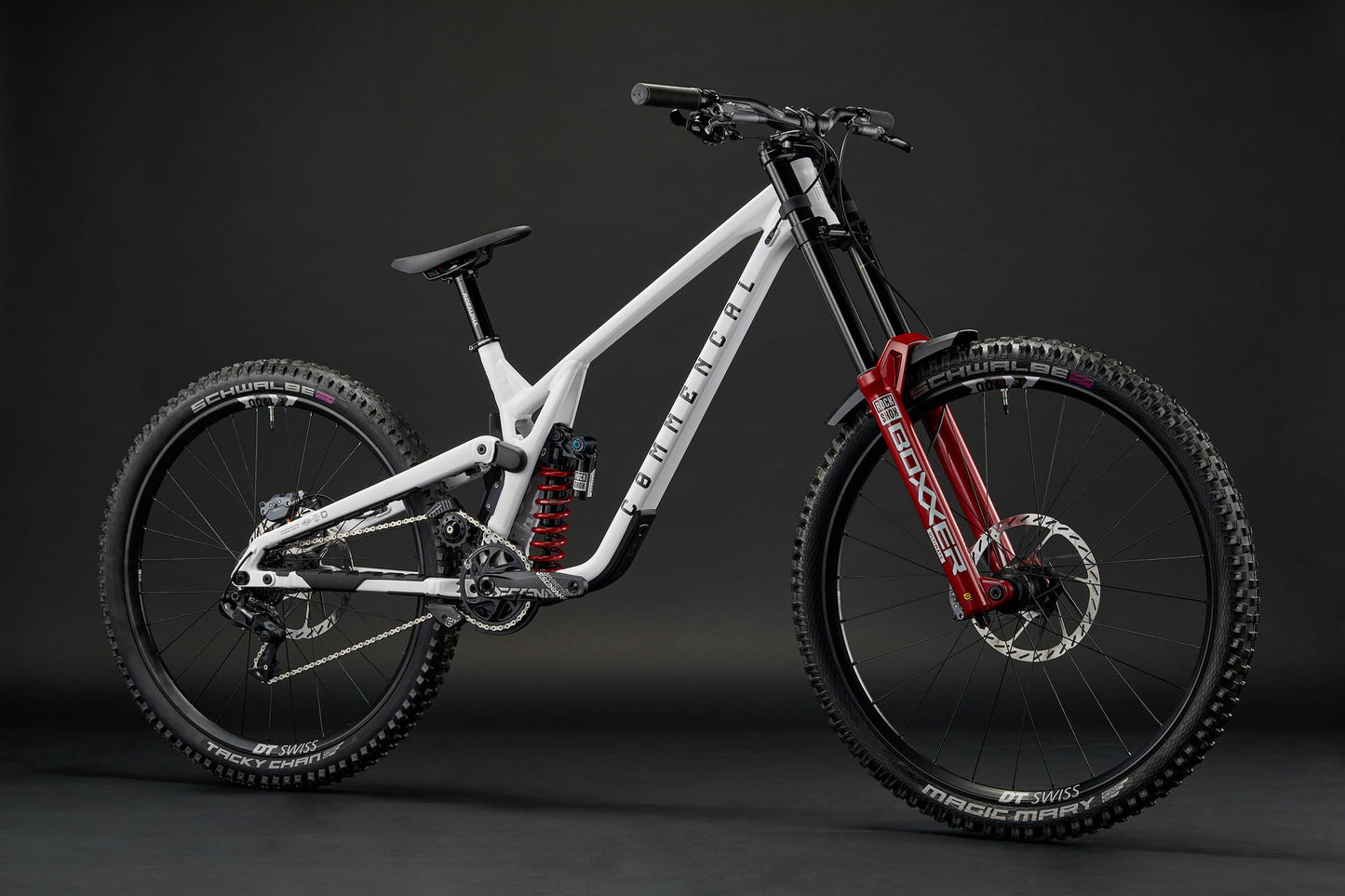 COMMENCAL SUPREME DH V5 ROCKSHOX PURE WHITE