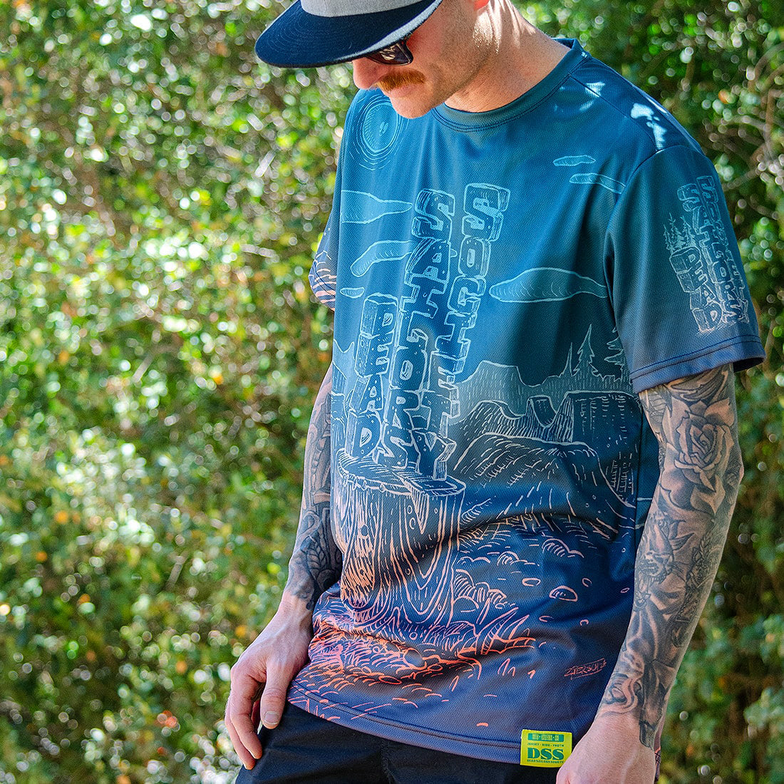 DSS Totem Racer Sunset jersey