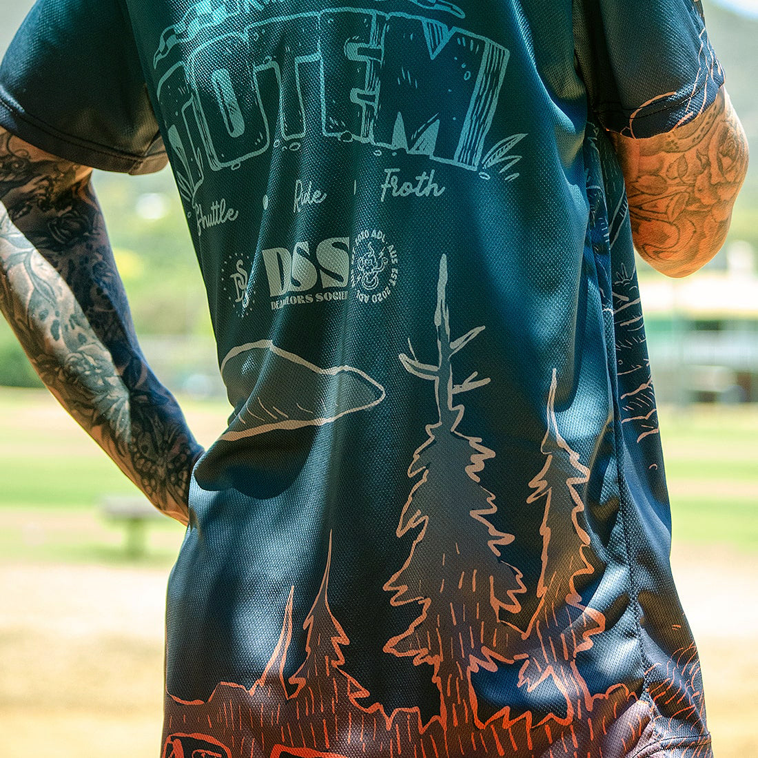 DSS Totem Racer Sunset jersey