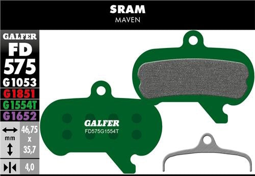 Galfer Sram Maven Brake Pads