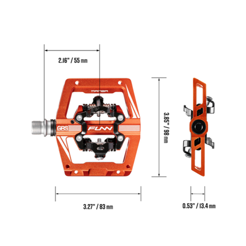 FUNN Mamba Two Side SPD Pedals