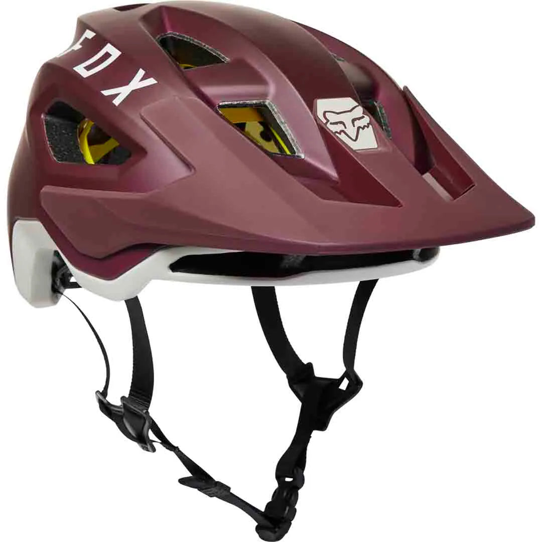 Fox Speedframe Helmet, AS Dark Maroon