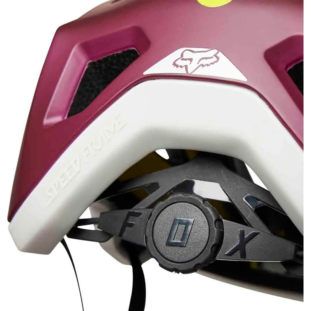 Fox Speedframe Helmet, AS Dark Maroon