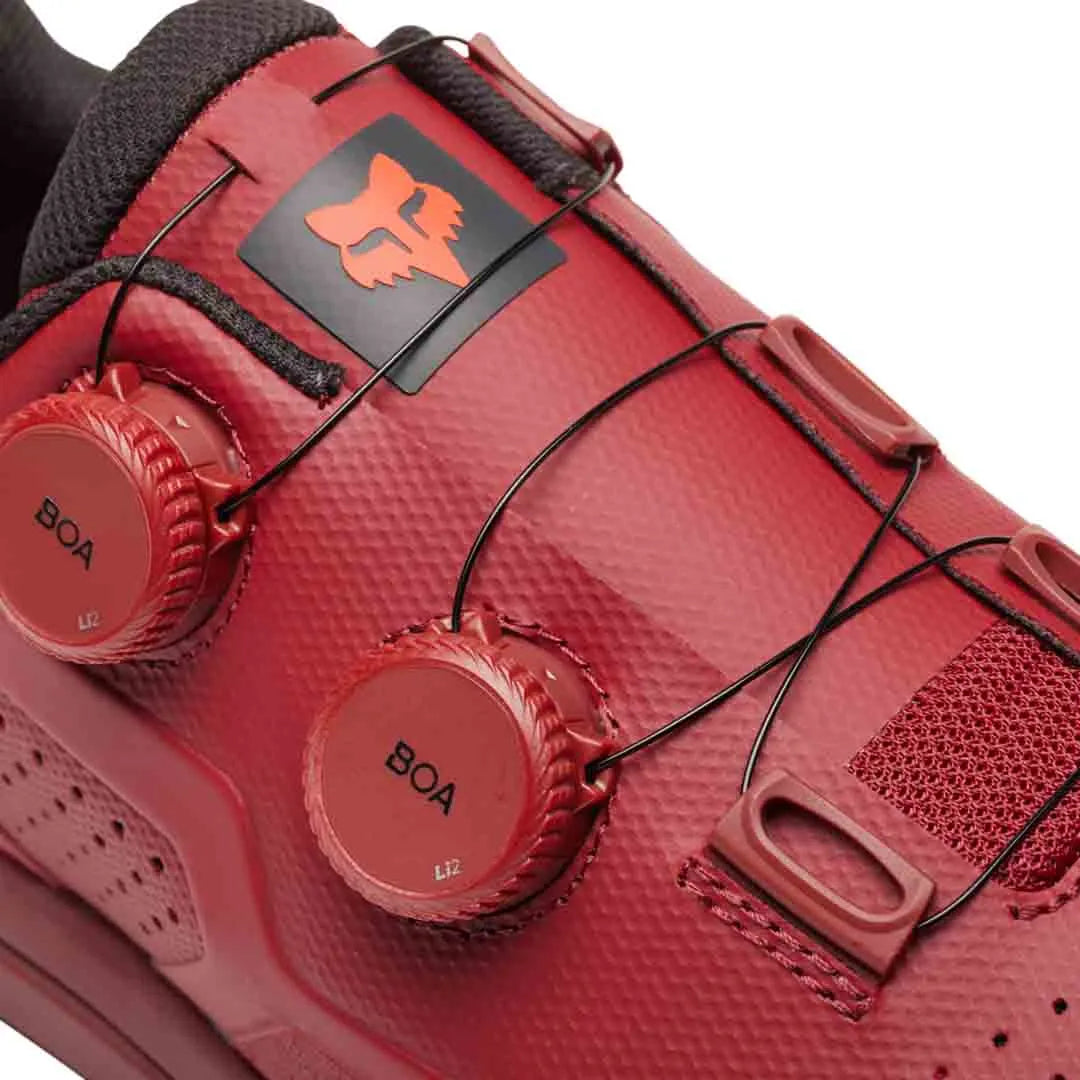 Fox Union Boa SPD MTB Shoes Red