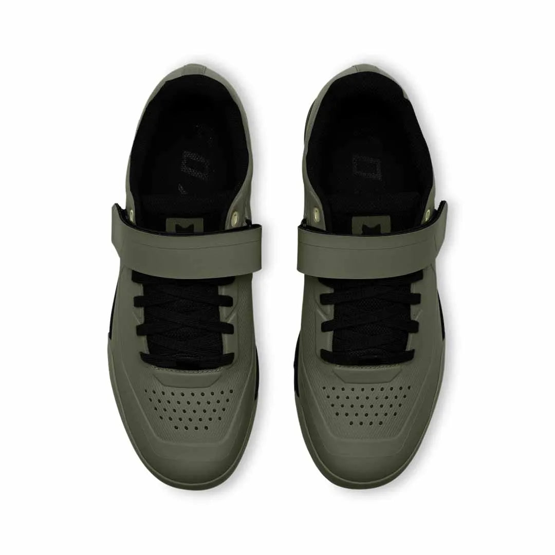 Fox Union Clipless Pedal Shoes - Olive Green