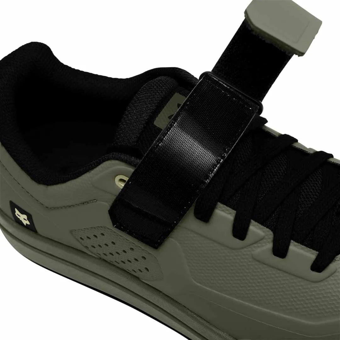 Fox Union Clipless Pedal Shoes - Olive Green