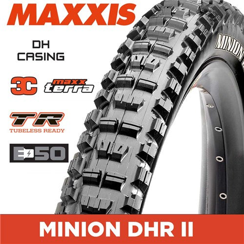 Maxxis Minion DHR II WT MaxxTerra TR Downhill Casing E50