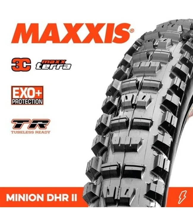 Maxxis Minion DHR II WT 3C MaxxTerra TR EXO+ Tyre