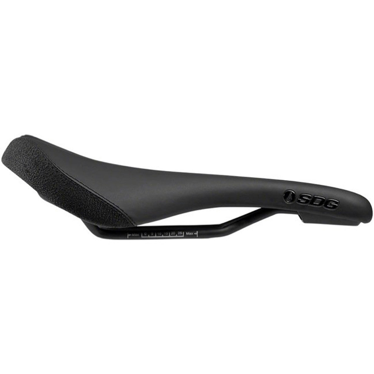 SDG Bel-Air 3.0 Steel Rail Saddle Black