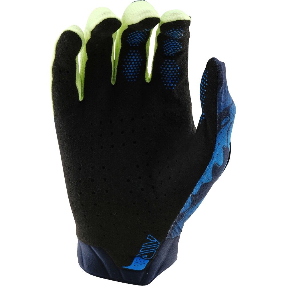 TLD Air Glove Drip Glo Yellow / Dark Navy