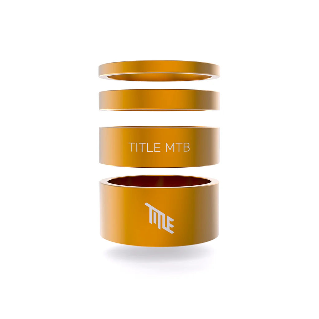Title MTB Alloy Headset Spacer Kit