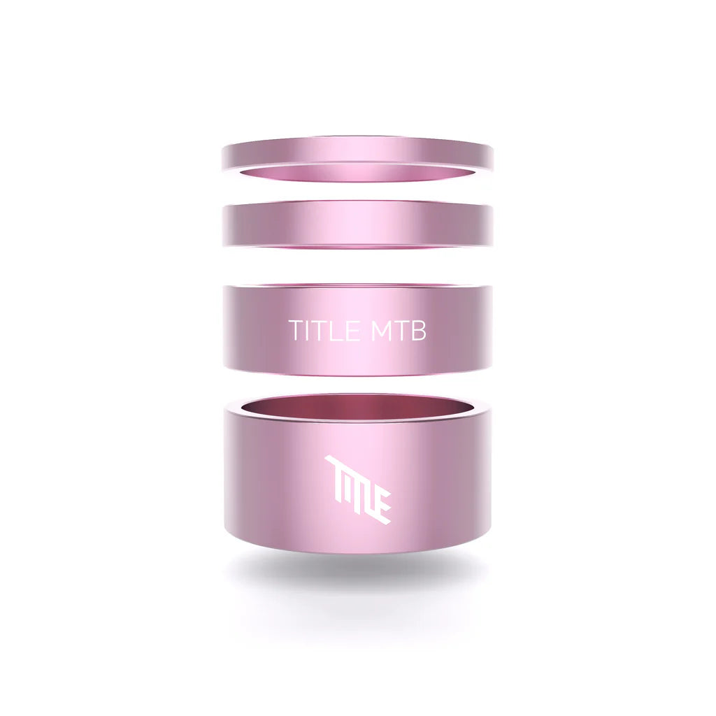 Title MTB Alloy Headset Spacer Kit