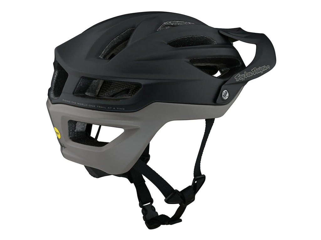 Troy Lee Designs A2 MIPS Helmet - Decoy Raven MD/LG
