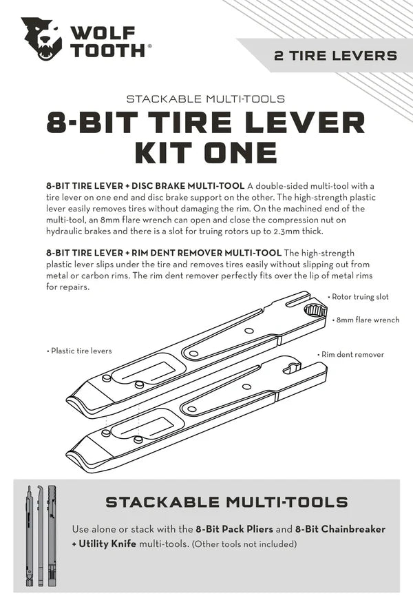 Wolf Tooth 8-Bit Tyre Lever