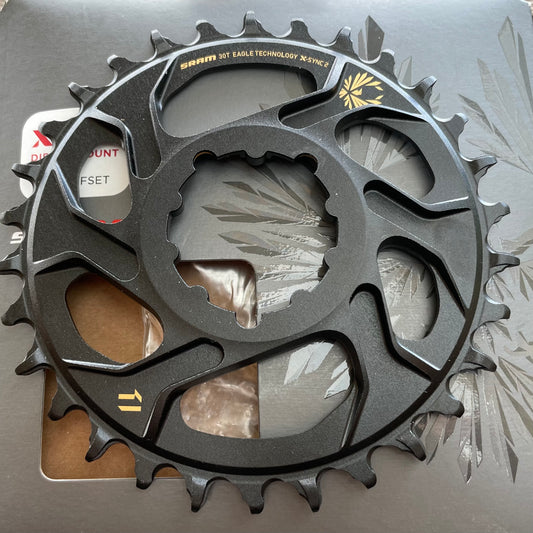 Sram XX1 Gold Chainring 6mm offset, 30T