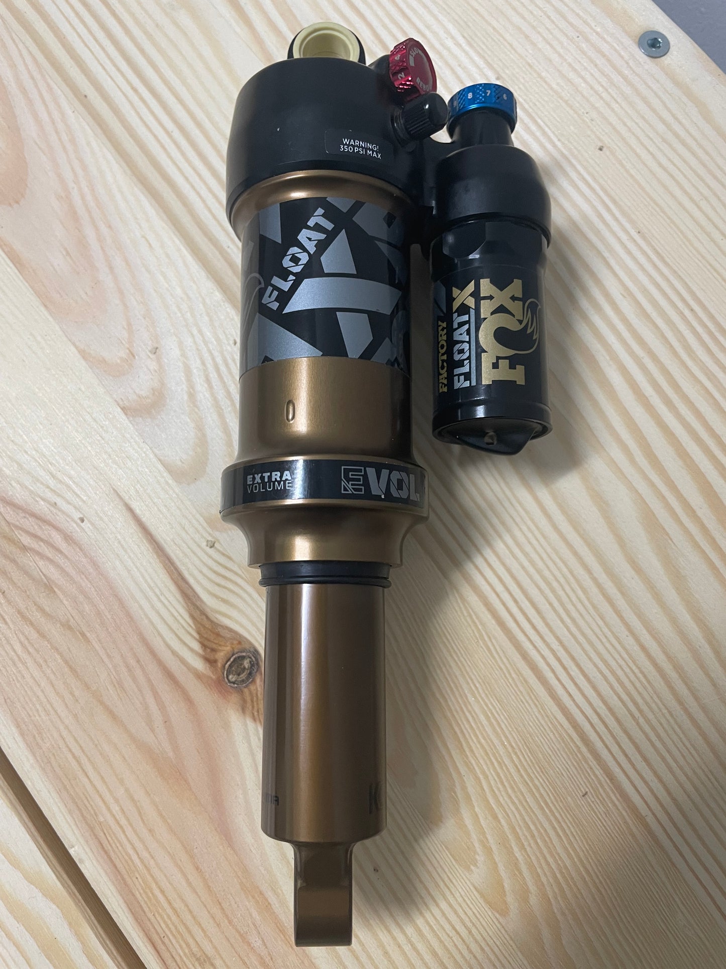 Fox Float X Factory 210x55 Rear shock - Very Minimal Use