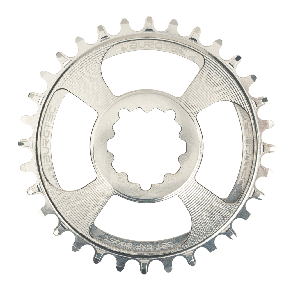 Burgtec Round GXP 3mm Offset Direct Mount Thick-Thin Chainring