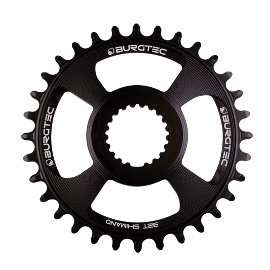 Burgtec Round Thick Thin Chainring for Shimano Direct Mount