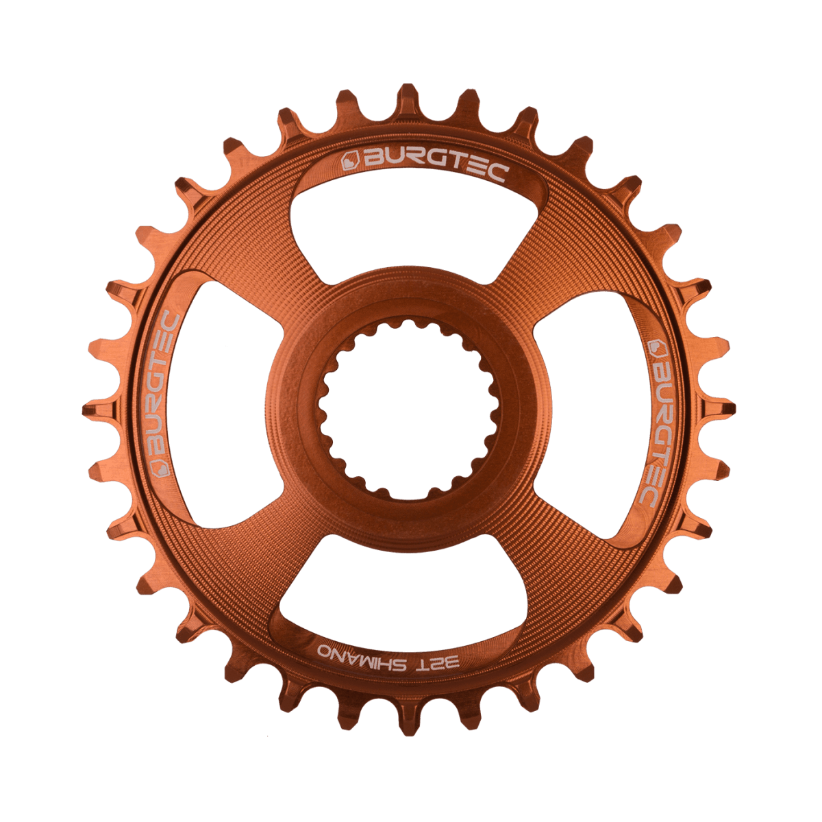 Burgtec Round Thick Thin Chainring for Shimano Direct Mount