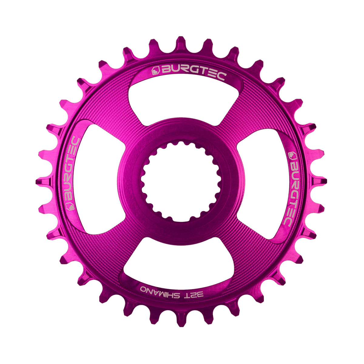 Burgtec Round Thick Thin Chainring for Shimano Direct Mount