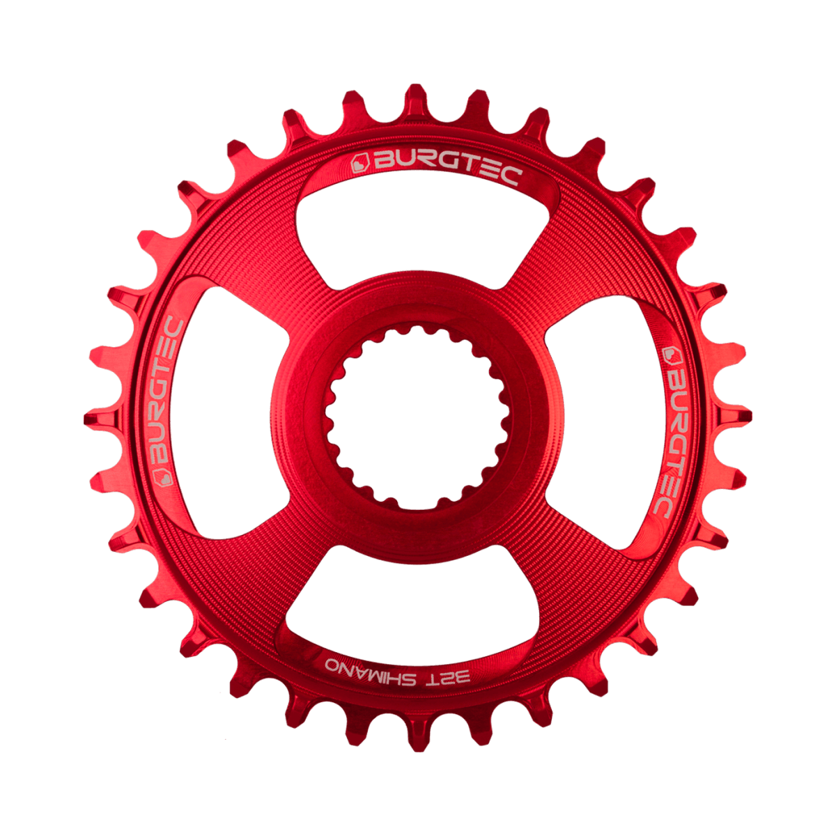 Burgtec Round Thick Thin Chainring for Shimano Direct Mount