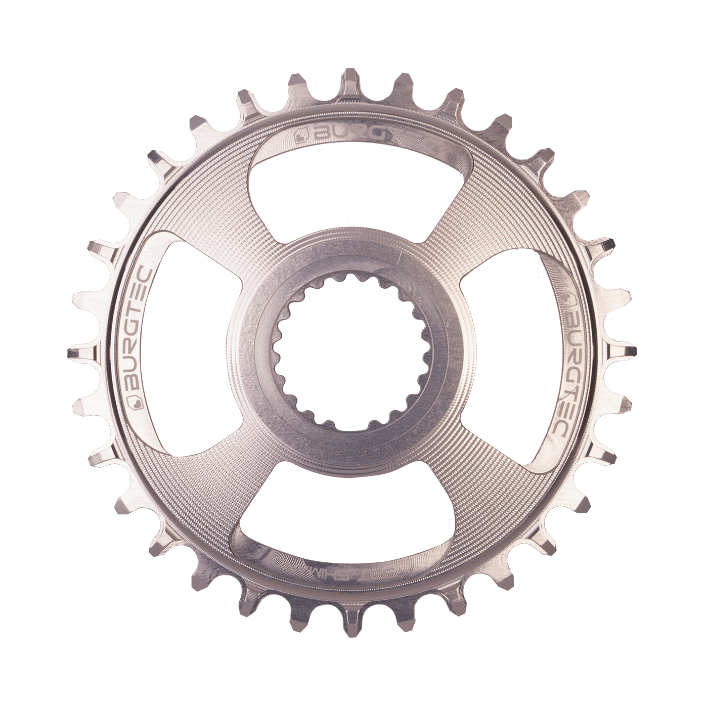 Burgtec Round Thick Thin Chainring for Shimano Direct Mount