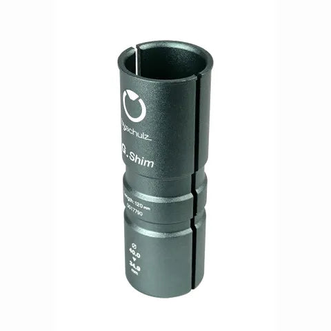 Byschulz seat post shim 120mm length 34.9-30.9