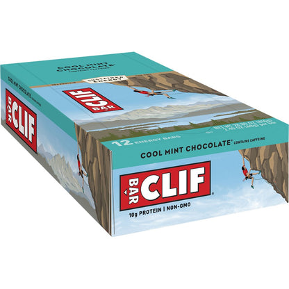 CLIF Energy Bar - Cool Mint Choc 49mg Caffeine