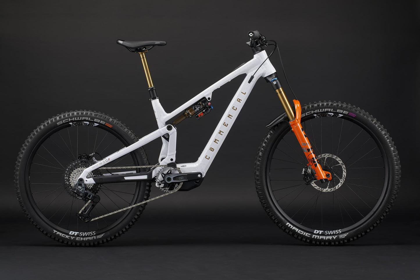 COMMENCAL META POWER SX 400 SIGNATURE GLITTERY WHITE