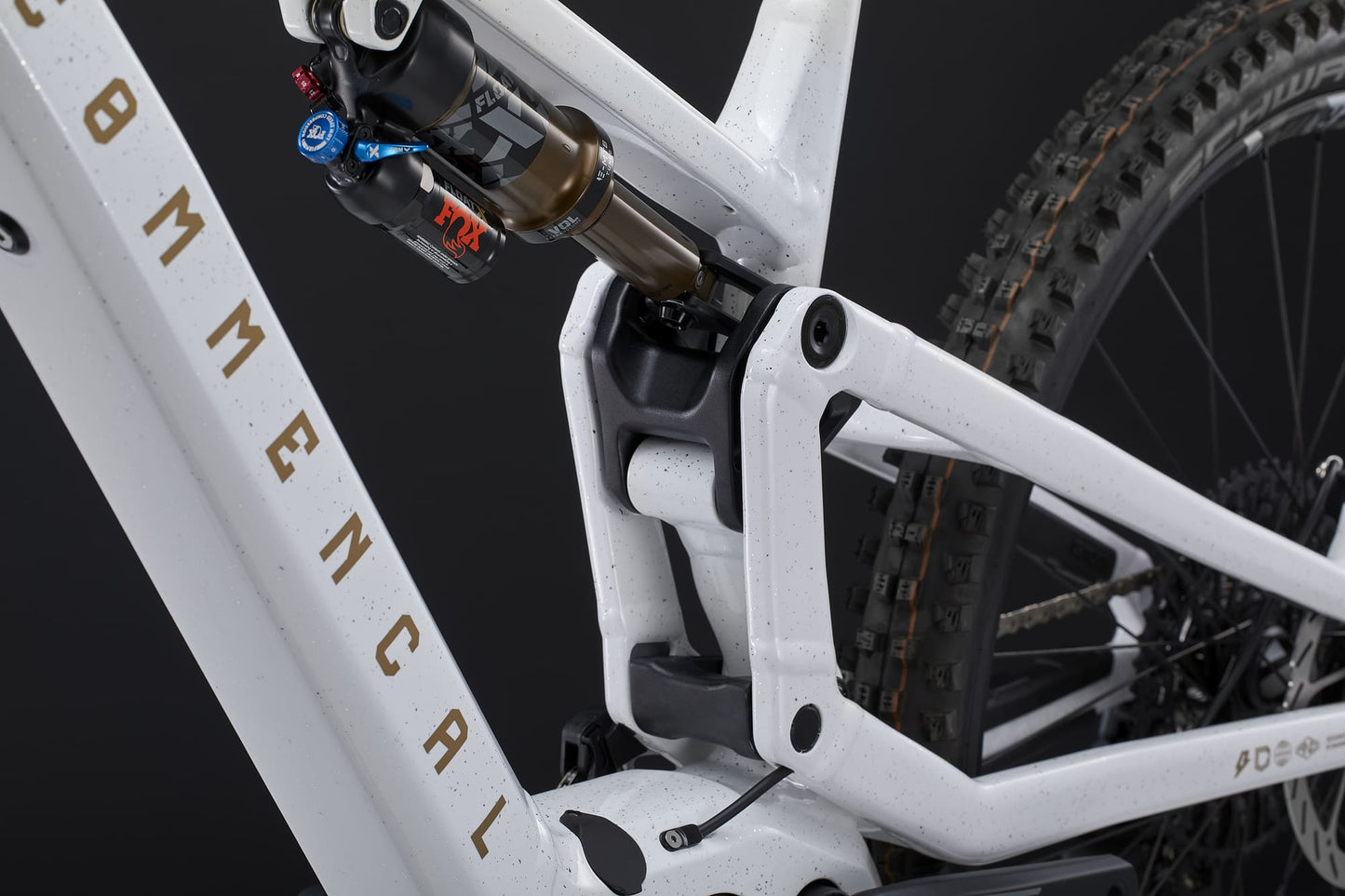 COMMENCAL META POWER SX 400 SIGNATURE GLITTERY WHITE