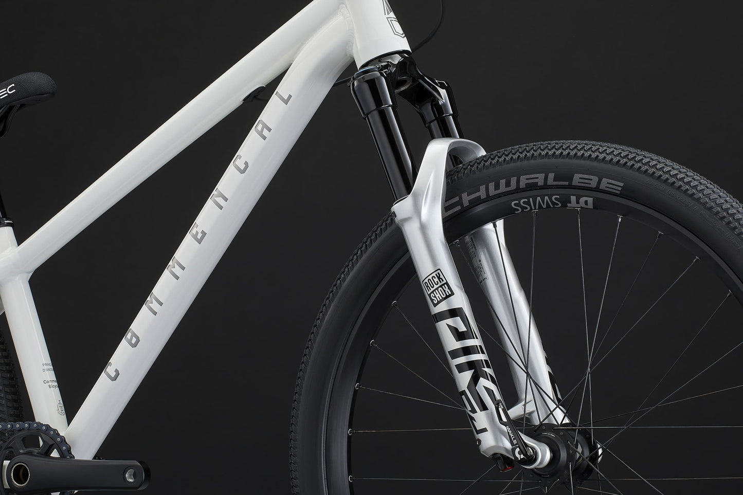 COMMENCAL ABSOLUT PIKE SILVER PURE WHITE