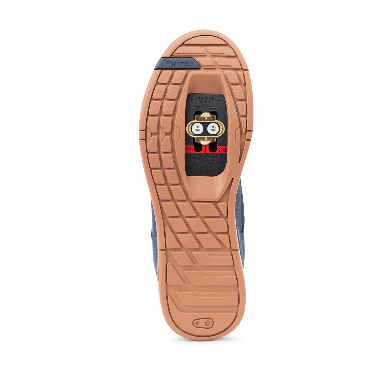 Crankbrothers Mallet Lace Clip-In Shoes - Navy/Gum US 9