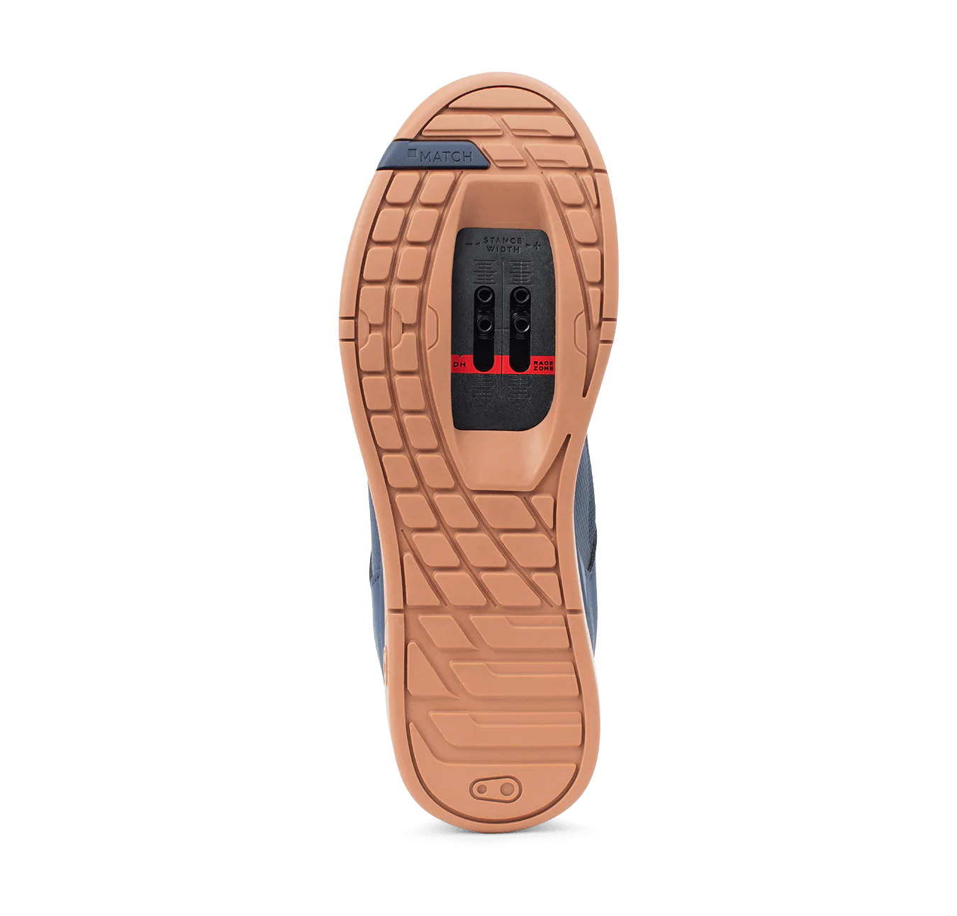 Crankbrothers Mallet Lace Clip-In Shoes - Navy/Gum US 9