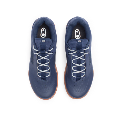 Crankbrothers Mallet Lace Clip-In Shoes - Navy/Gum US 9