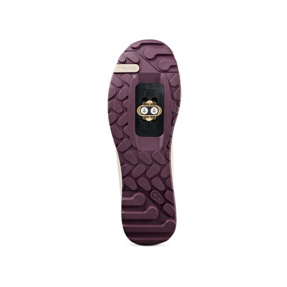 Crankbrothers Mallet Trail Lace Clip-In Shoes Swan/Purple