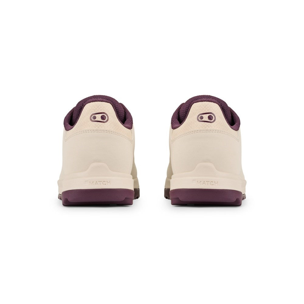 Crankbrothers Mallet Trail Lace Clip-In Shoes Swan/Purple