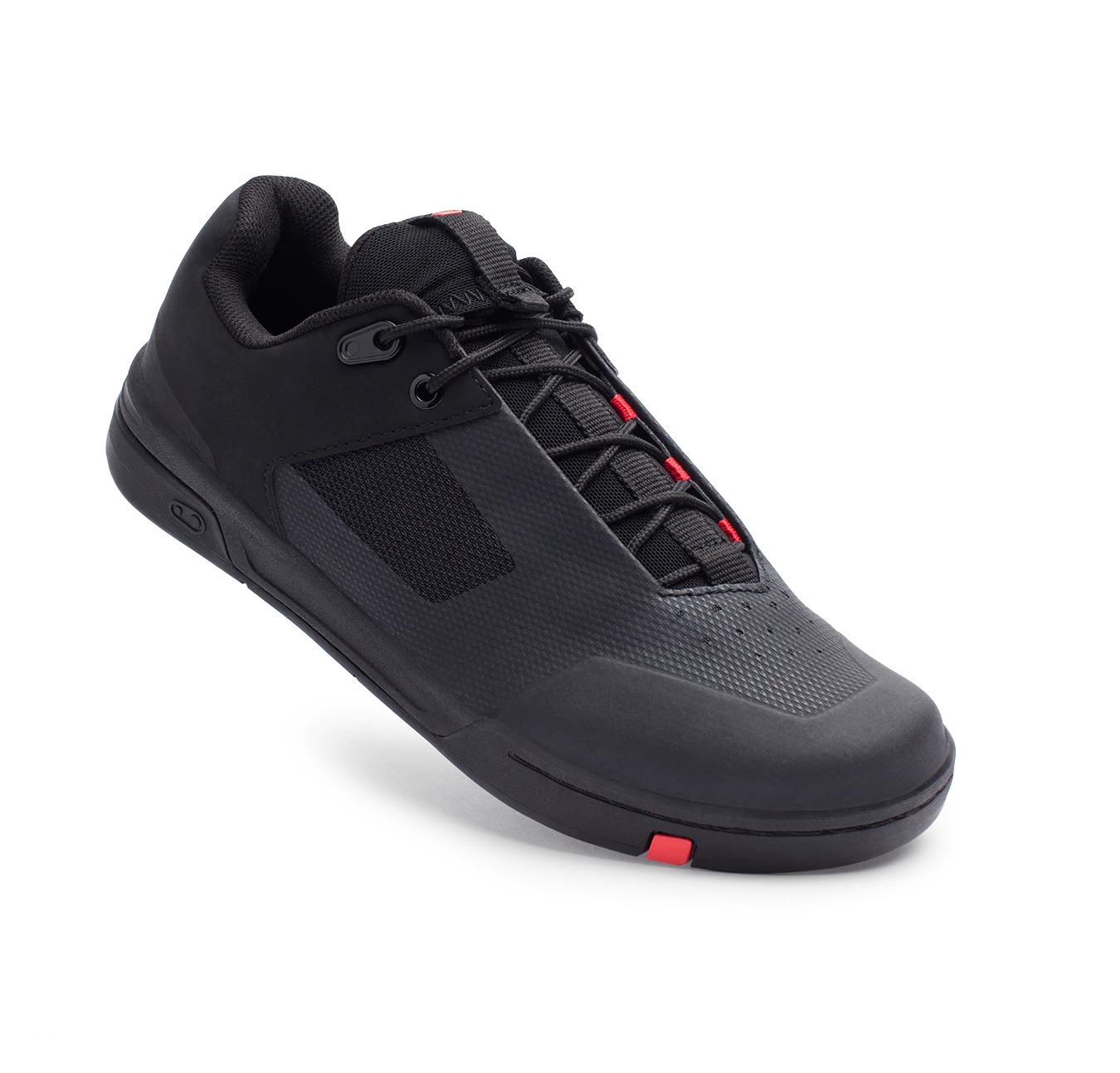 Crankbrothers Stamp Lace Flat Shoes - Black/Red