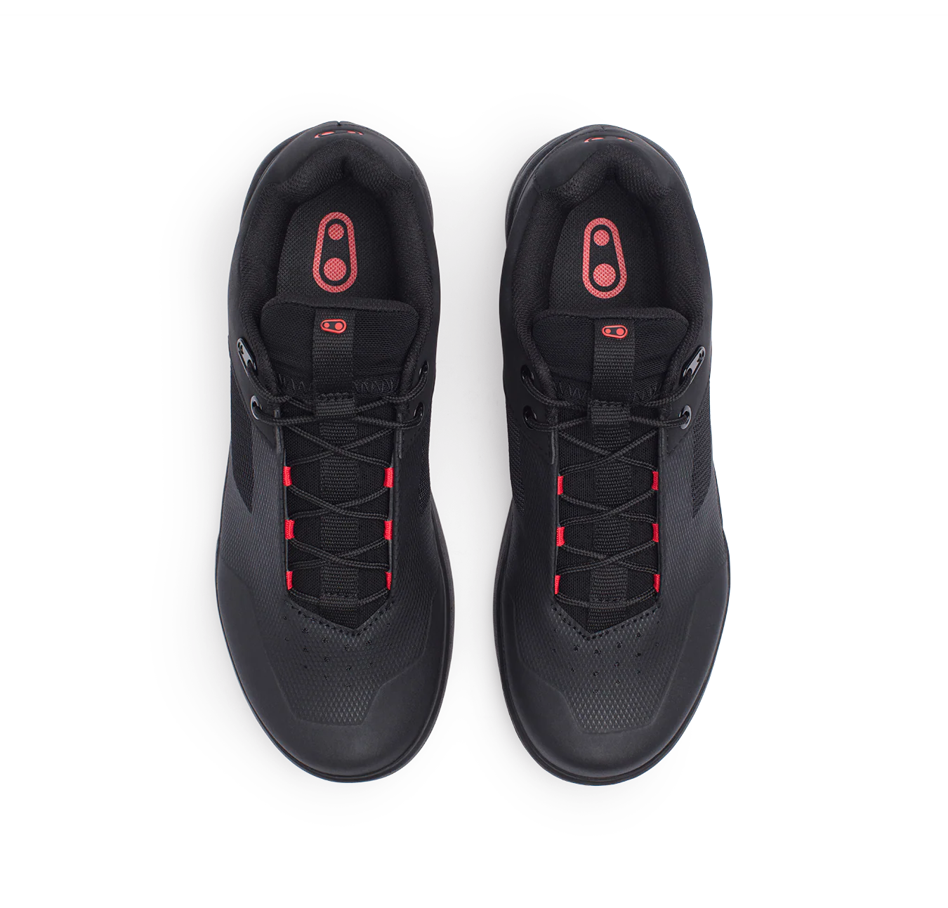Crankbrothers Stamp Lace Flat Shoes - Black/Red