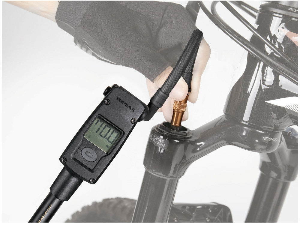 Topeak Shock Pump Pocket Shock digital