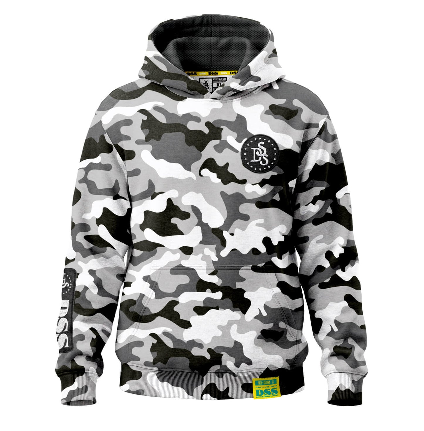 DSS Snow Camo Mono 26 – HOODIE