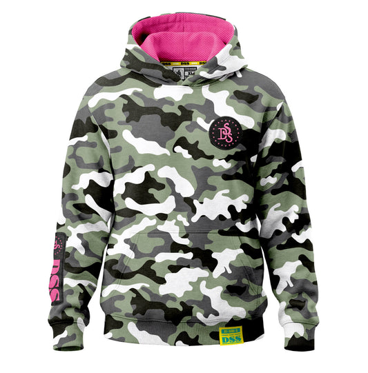 DSS Snow Camo Pink 26 – HOODIE