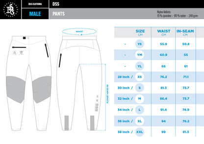 DSS Denim Black Pants – Men/Unisex