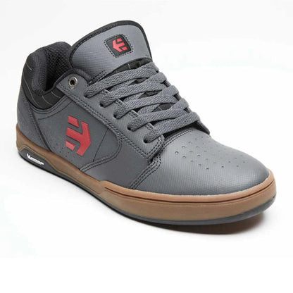 Etnies Camber Crank Flat Shoes - Grey - Gum - Red