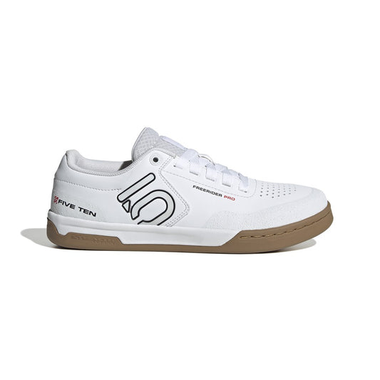 Five Ten Freerider Pro Flat Shoes White/Core Black/Red
