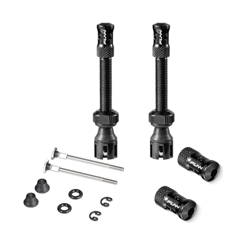 FUNN FastAir Kit - Tubeless Valves including 2x Spare Caps and Service Kit